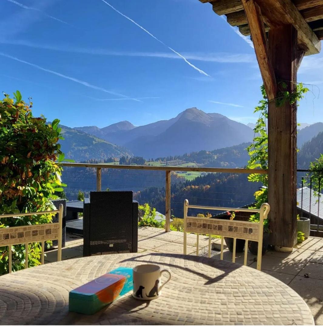 'Petite Ferme Les Bouts' Apartment, Sleeps 6, Nr Morzine La Cote d'Arbroz Exteriör bild